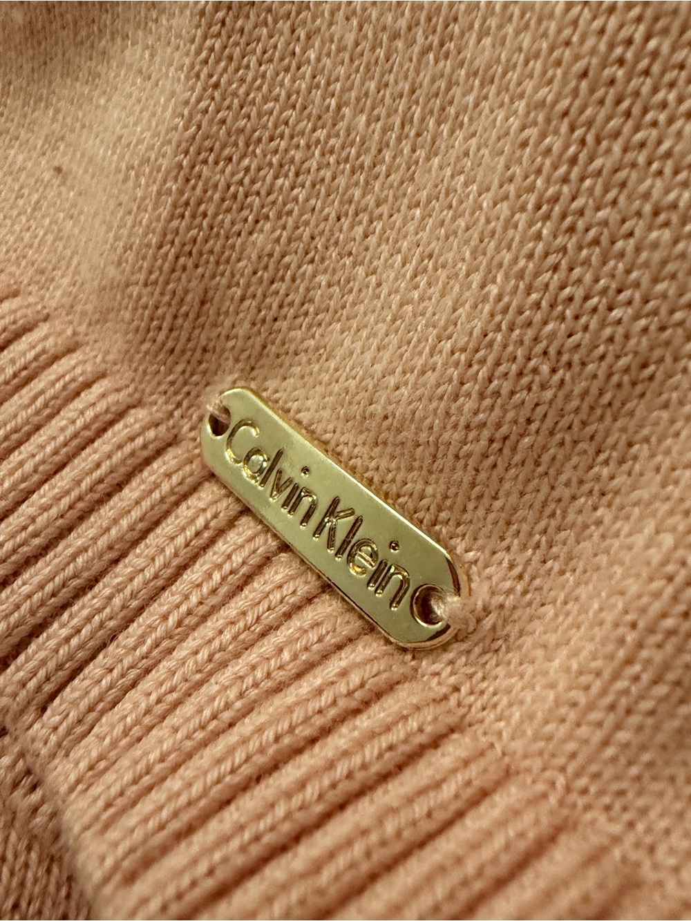 Calvin Klein Women's Lt. Pink Crewneck Sweater XL